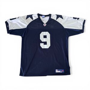Tony Romo #9 Dallas Cowboys Reebok NFL Jersey Mens 56 Stitched Authentic